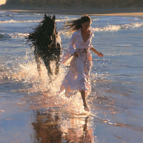 Robert Hagan style (Painters), Midjourney V8.2