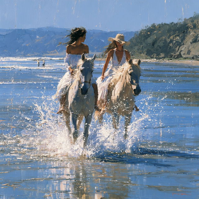 Robert Hagan style, Midjourney V8.2, render 3 of 4