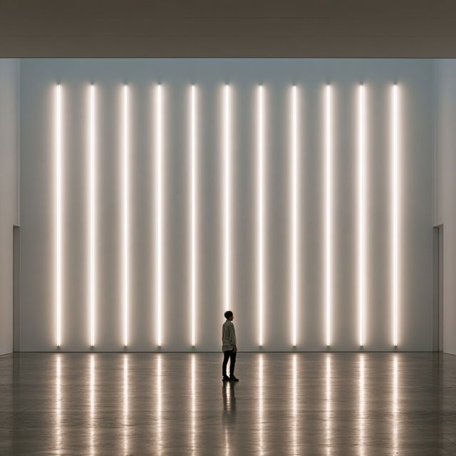 Robert Irwin style, Midjourney V8.2, render 1 of 4