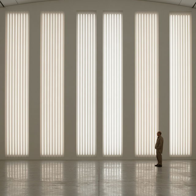 Robert Irwin style, Midjourney V8.2, render 3 of 4