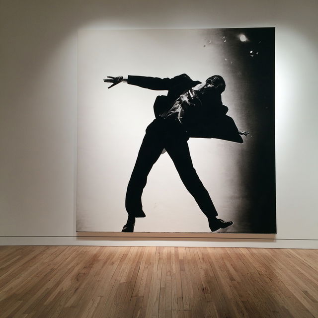 Robert Longo style, Midjourney V8.2, render 4 of 4