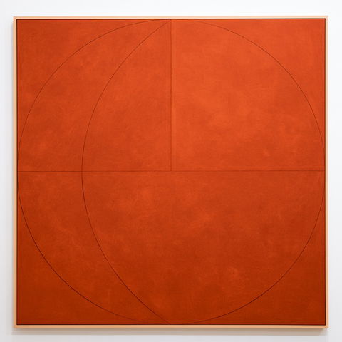 Robert Mangold style (Painters), Midjourney V8.2
