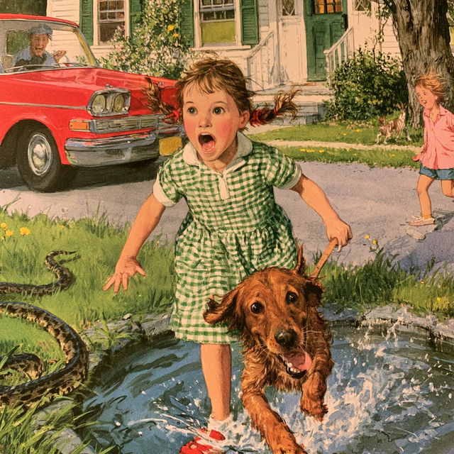 Robert Munsch style, Midjourney V8.2, render 3 of 4