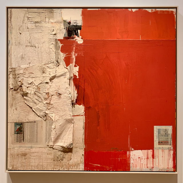 Robert Rauschenberg style, Midjourney V8.2, render 4 of 4