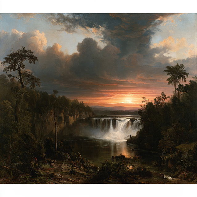 Robert Seldon Duncanson style, Midjourney V8.2, render 4 of 4