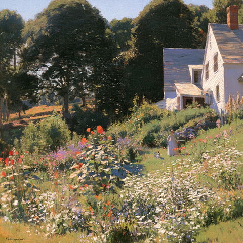 Robert Vonnoh style (Painters), Midjourney V8.2
