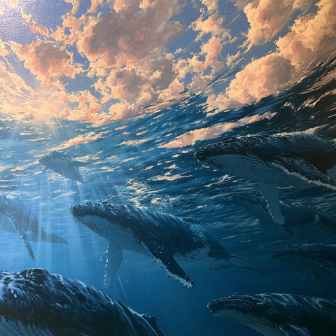 Robert Wyland style (Painters), Midjourney V8.2