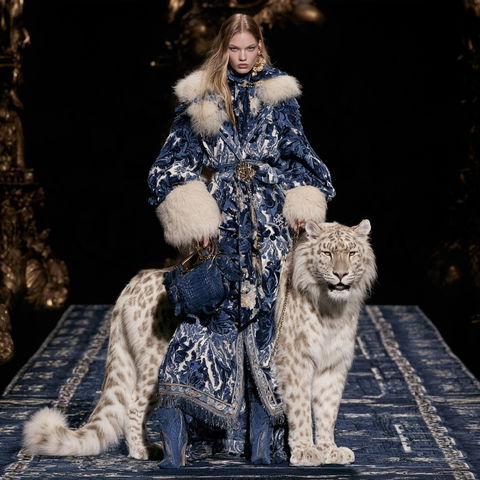Roberto Cavalli style (Fashion designers), Midjourney V8.2