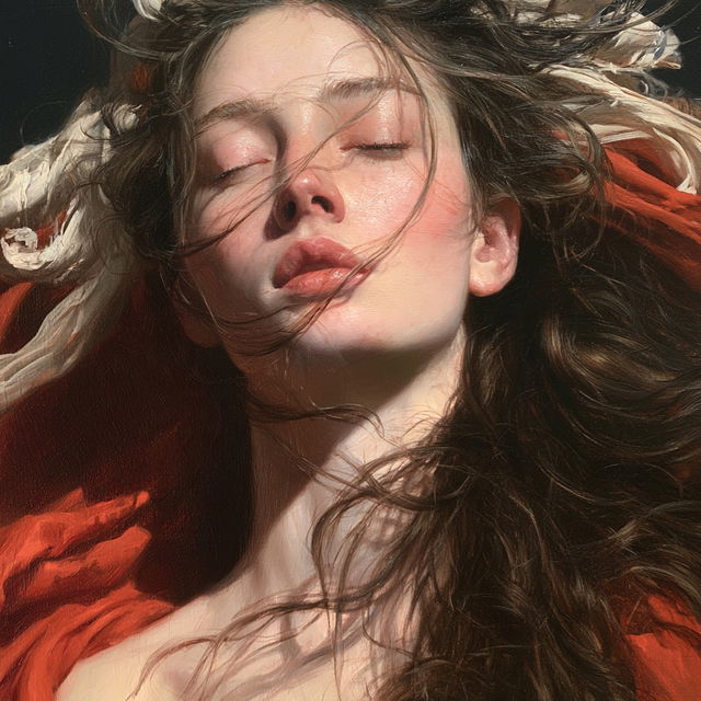 Roberto Ferri style, Midjourney V8.2, render 4 of 4