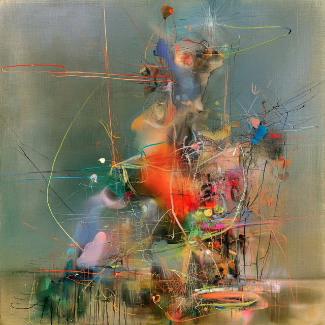Roberto Matta style, Midjourney V8.2, render 3 of 4
