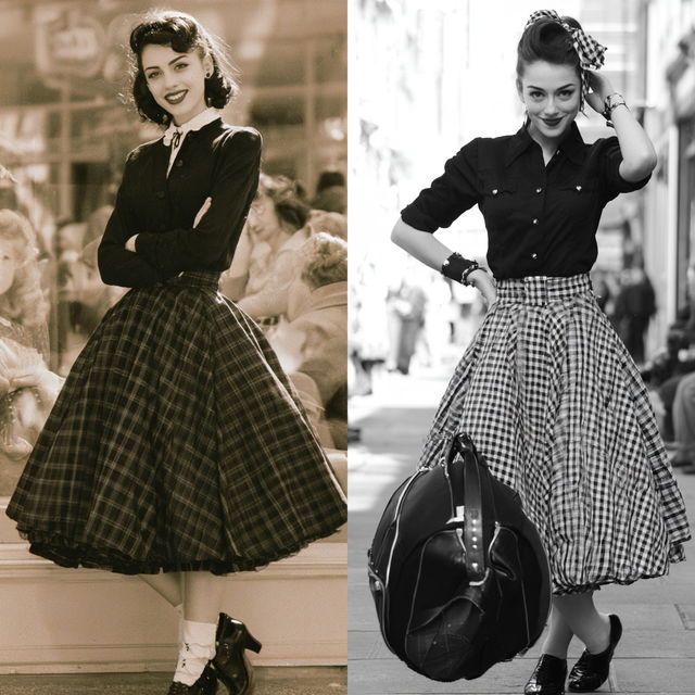 Rockabilly fashion style, Midjourney V8.2, render 4 of 4