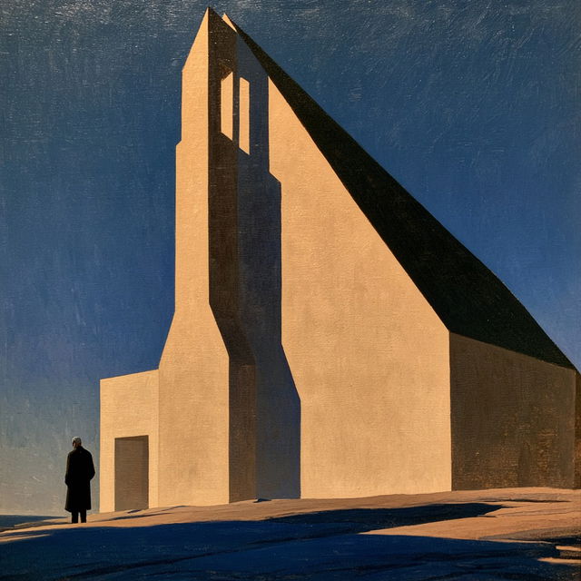 Rockwell Kent style, Midjourney V8.2, render 1 of 4