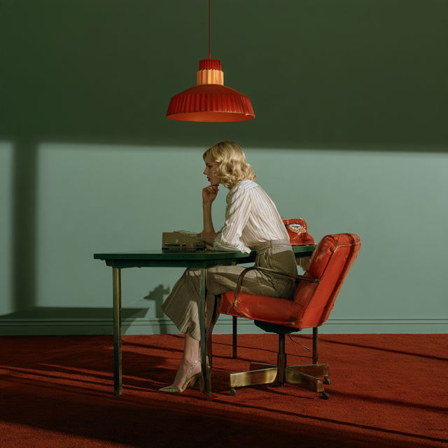 Roe Ethridge style, Midjourney V8.2, render 2 of 4