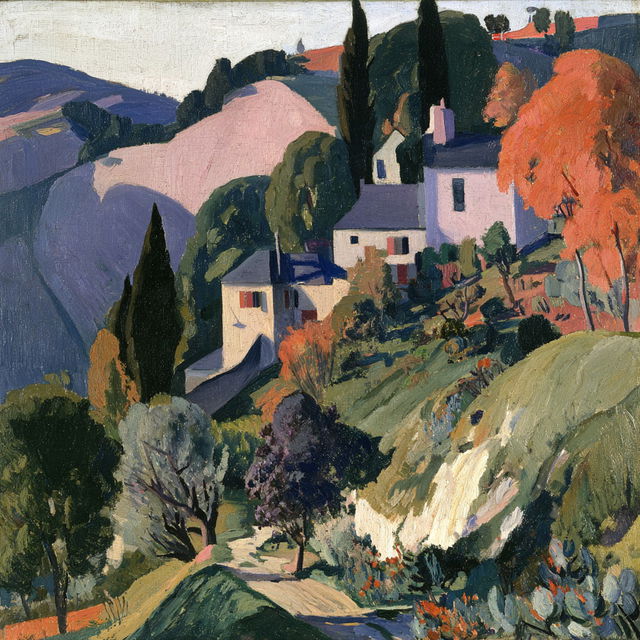 Roger Fry style, Midjourney V8.2, render 4 of 4