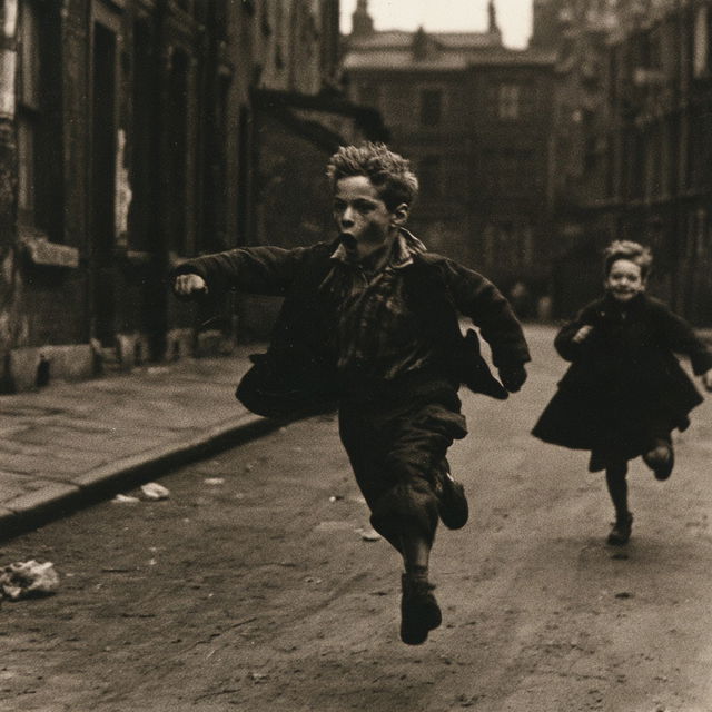 Roger Mayne style, Midjourney V8.2, render 4 of 4