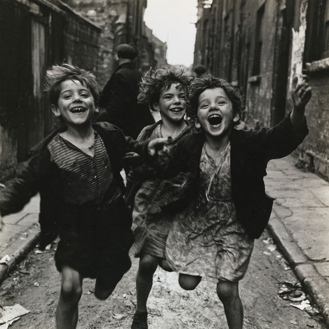 Roger Mayne style, Midjourney V8.2, render 3 of 4