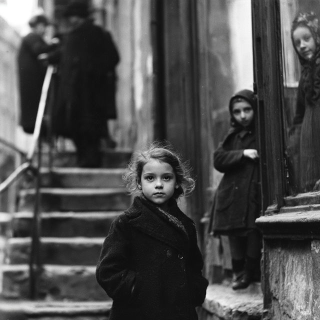 Roman Vishniac style, Midjourney V8.2, render 1 of 4