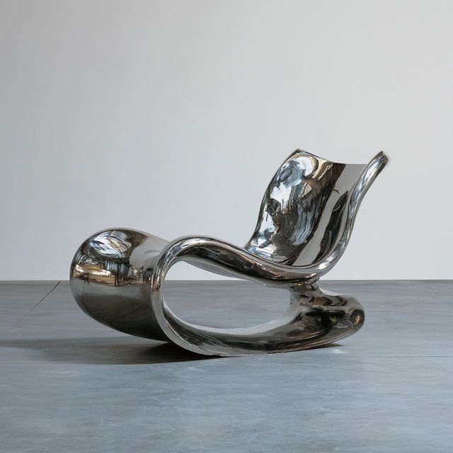 Ron Arad style, Midjourney V8.2, render 1 of 4