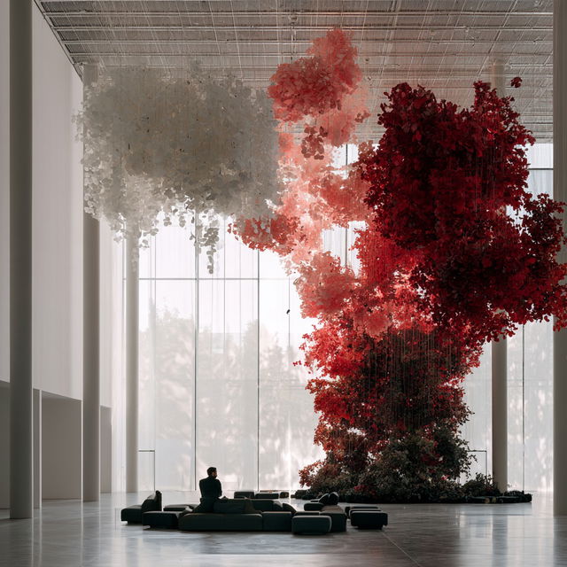 Ronan and Erwan Bouroullec style, Midjourney V8.2, render 2 of 4