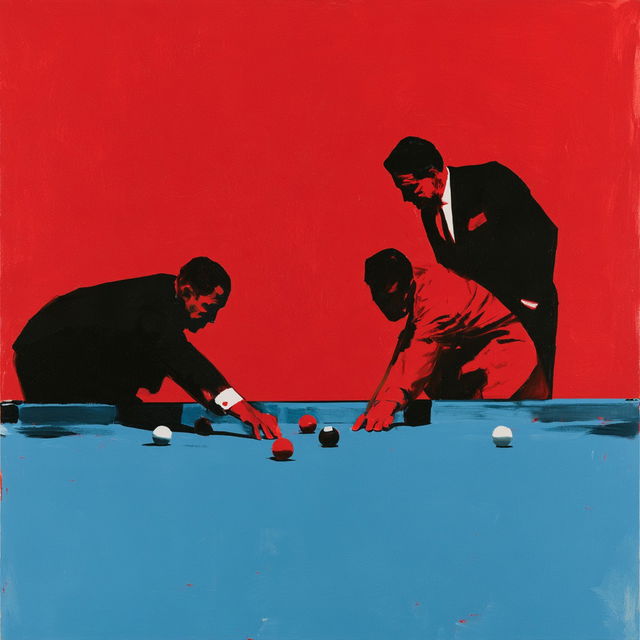Rosalyn Drexler style, Midjourney V8.2, render 2 of 4