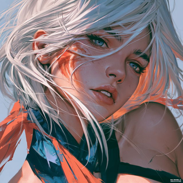 Rossdraws style, Midjourney V8.2, render 2 of 4
