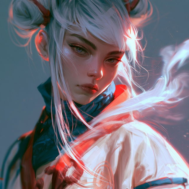 Rossdraws style, Midjourney V8.2, render 1 of 4