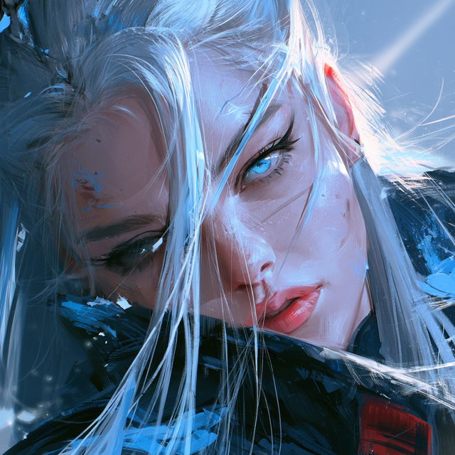 Rossdraws style, Midjourney V8.2, render 3 of 4