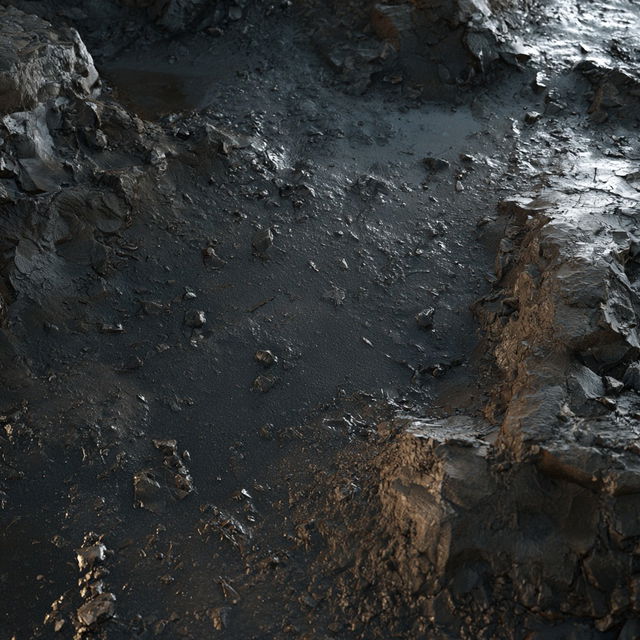 Rough surface style, Midjourney V8.2, render 2 of 4