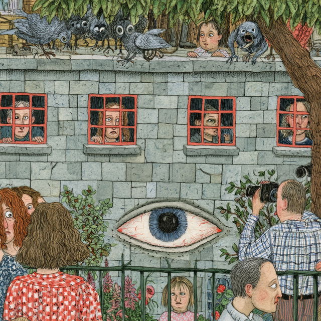 Roz Chast style, Midjourney V8.2, render 4 of 4