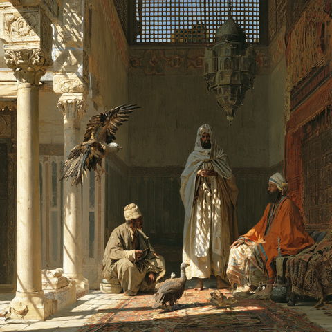 Rudolf Ernst style (Painters), Midjourney V8.2