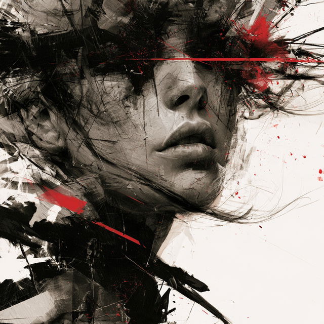 Russ Mills style, Midjourney V8.2, render 1 of 4