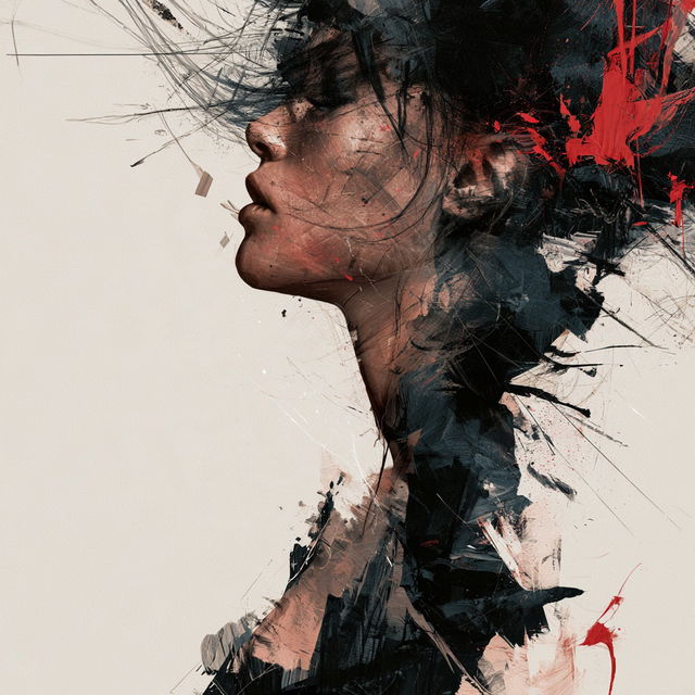 Russ Mills style, Midjourney V8.2, render 4 of 4
