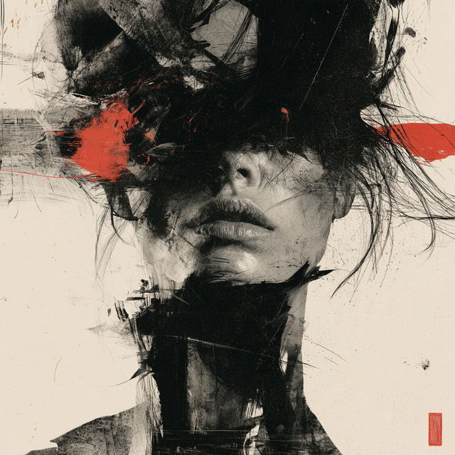 Russ Mills style, Midjourney V8.2, render 3 of 4
