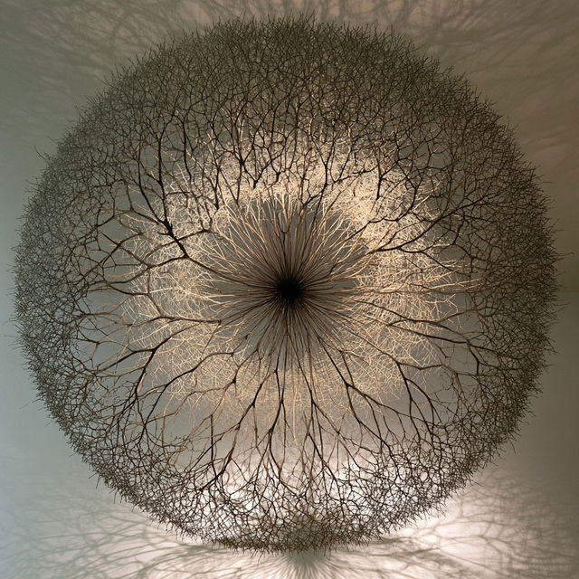 Ruth Asawa style, Midjourney V8.2, render 3 of 4