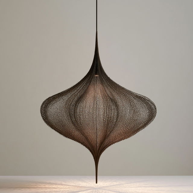 Ruth Asawa style, Midjourney V8.2, render 4 of 4