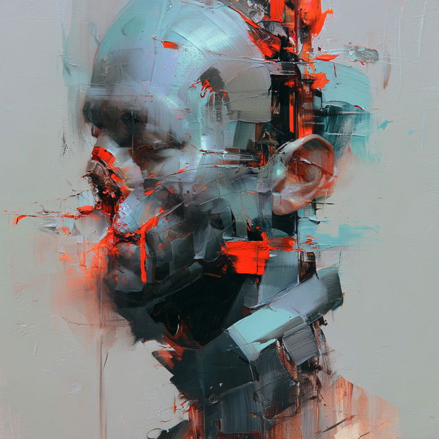 Ryan Hewett style, Midjourney V8.2, render 3 of 4