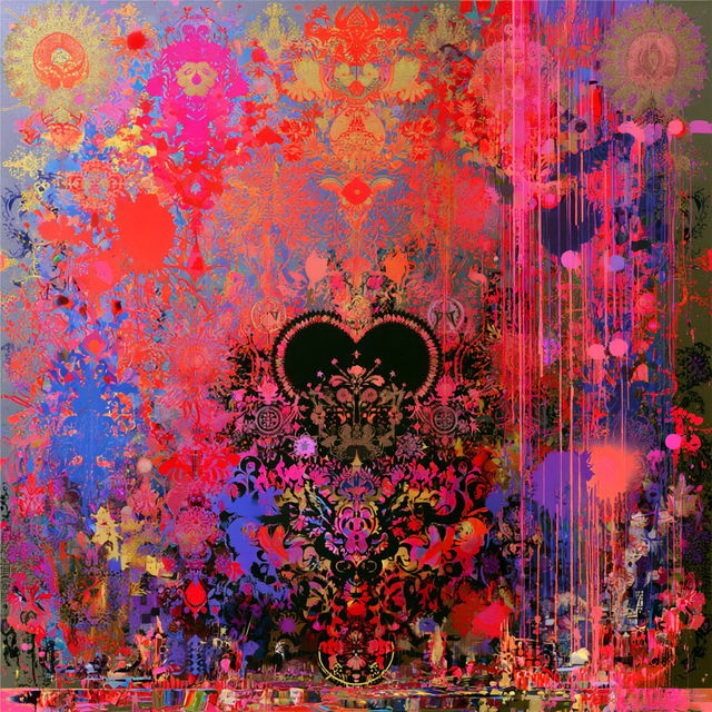 Ryan McGinness style, Midjourney V8.2, render 4 of 4