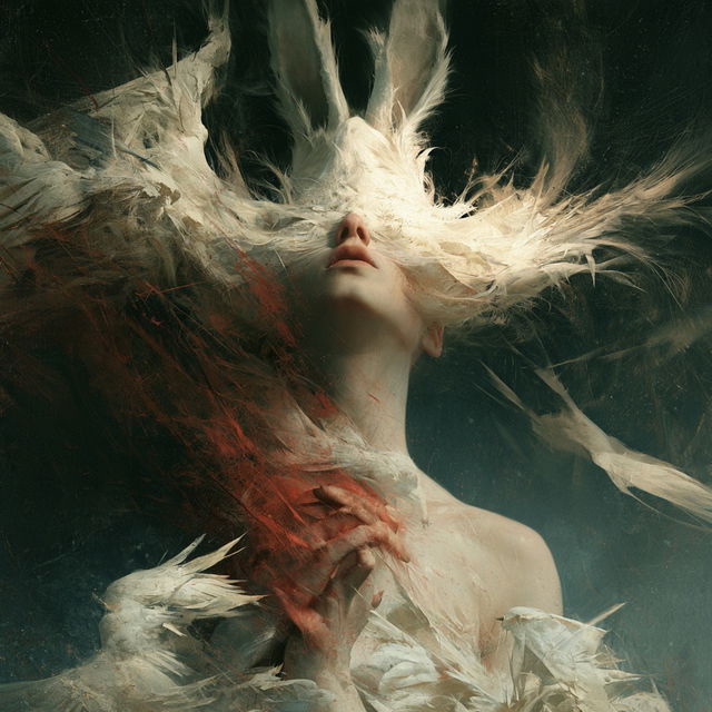 Ryohei Hase style, Midjourney V8.2, render 1 of 4