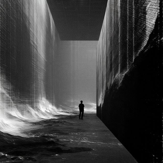 Ryoichi Kurokawa style, Midjourney V8.2, render 4 of 4