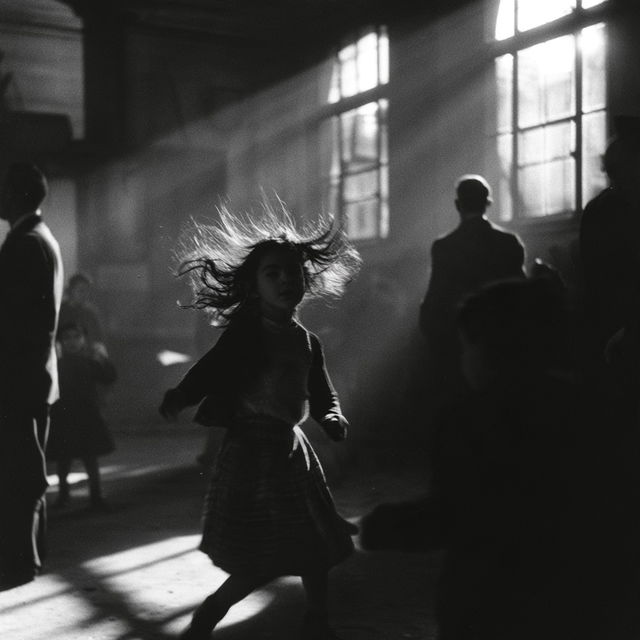 Sabine Weiss style, Midjourney V8.2, render 1 of 4