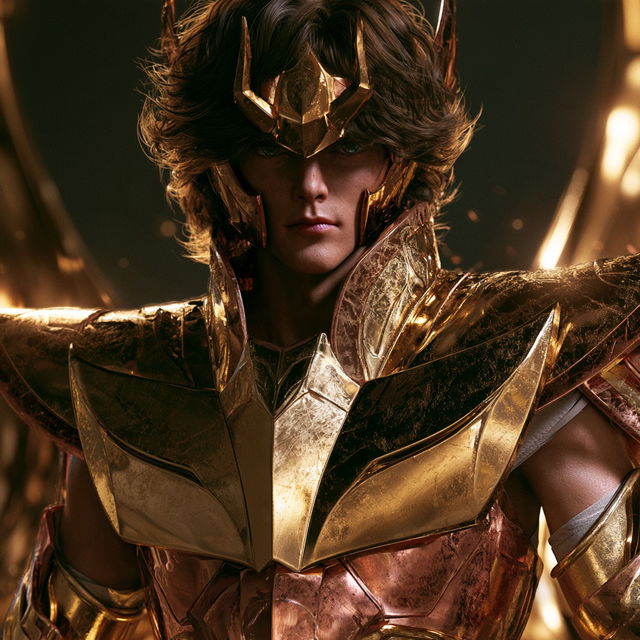 Saint Seiya style, Midjourney V8.2, render 2 of 4
