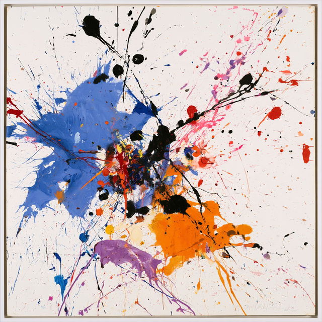 Sam Francis style, Midjourney V8.2, render 4 of 4
