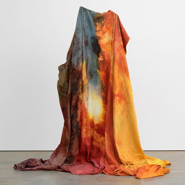 Sam Gilliam style, Midjourney V8.2, render 1 of 4