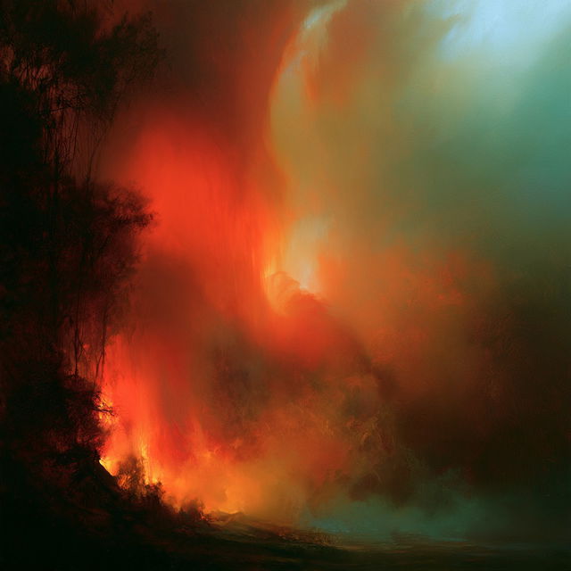 Samantha Keely Smith style, Midjourney V8.2, render 1 of 4