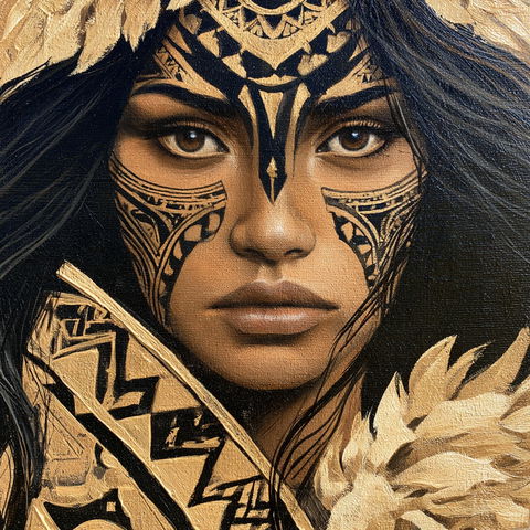 Samoan art style (Genres), Midjourney V8.2