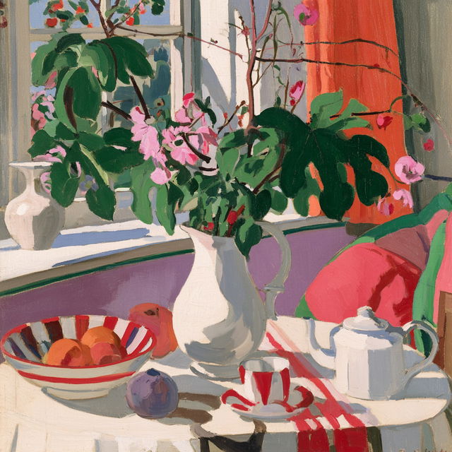 Samuel Peploe style, Midjourney V8.2, render 3 of 4