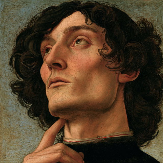Sandro Botticelli style, Midjourney V8.2, render 4 of 4