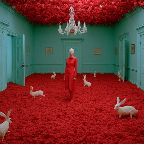 Sandy Skoglund style (Photographers), Midjourney V8.2