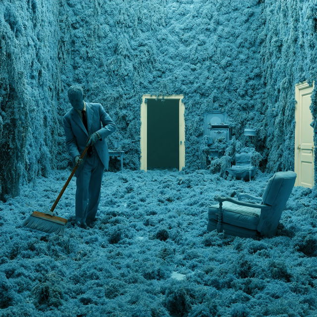 Sandy Skoglund style, Midjourney V8.2, render 3 of 4