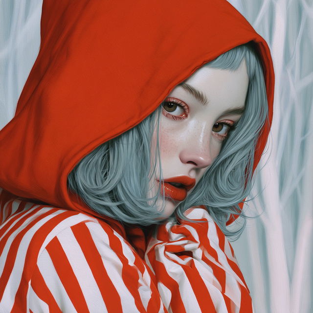 Sarah Joncas style, Midjourney V8.2, render 2 of 4